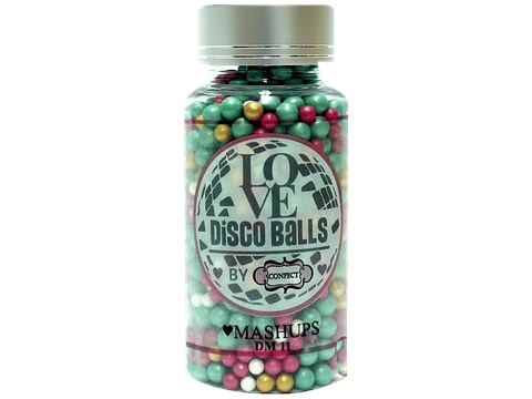 Confect Love Disco Ball Mashup DM 11 - Vegan, Gluten Free & Jain Friendly, 120 g