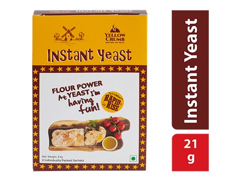 Yellow Crumb Flour Power - Instant Dry Yeast, 21 g