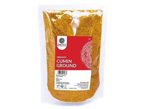 Dhatu Organics & Naturals Powder - Organic Ground Cumin, 100 g