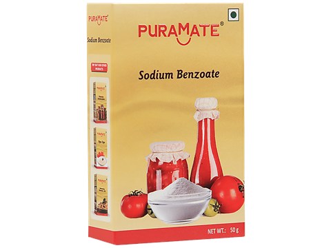 Puramate Sodium Benzoate - Helps To Preserve Food, 50 g