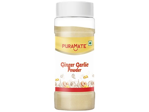 Puramate Ginger Garlic Powder, 45 g