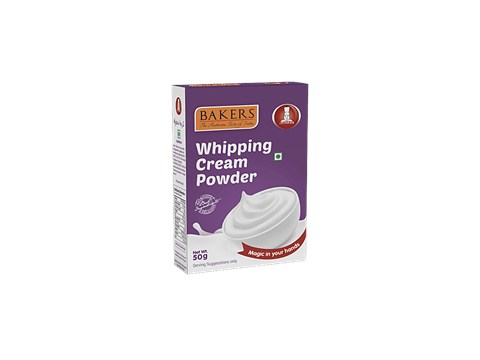 BAKERS Whipping Cream Powder - Vanilla, 50 g