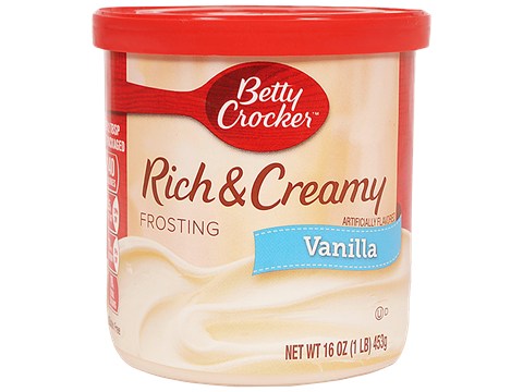 Betty Crocker Rich & Creamy Frosting Vanilla, 453 g