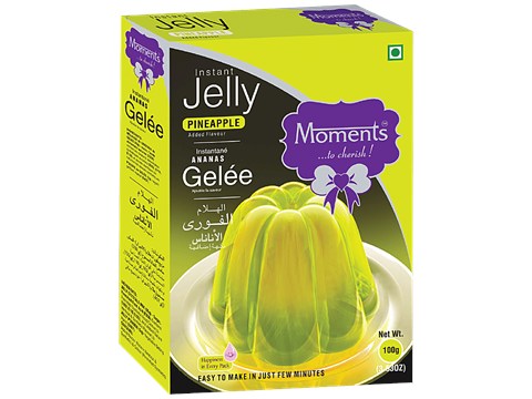 Moments Jelly Crystal - Pineapple, 100 g