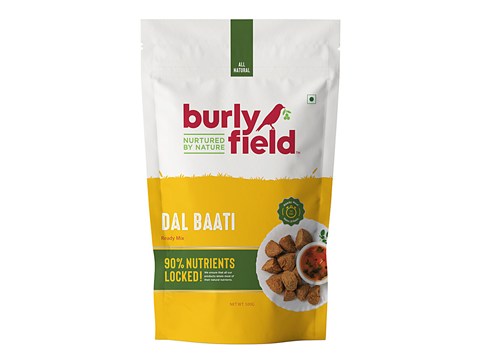 Burlyfield Dal Baati - Ready Mix, Natural, Rich In Protein, Dietary Fibre, 500 g
