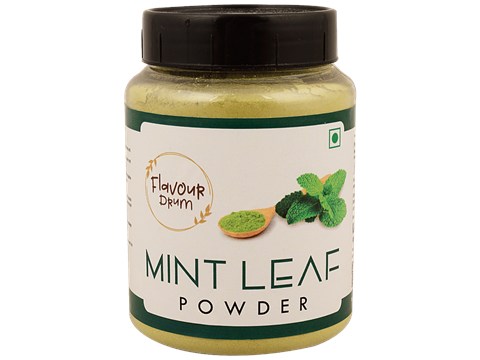 Flavour Drum Mint Leaf Powder - Improves Digestion & Strengthens Immune System, 150 g