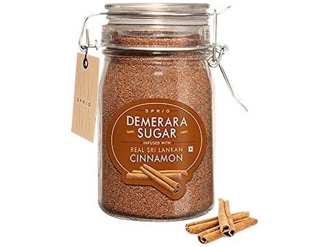 Sprig Demerara Cinnamon Sugar, 175 g