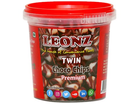 Leonz Twin Chocochips, 100 g