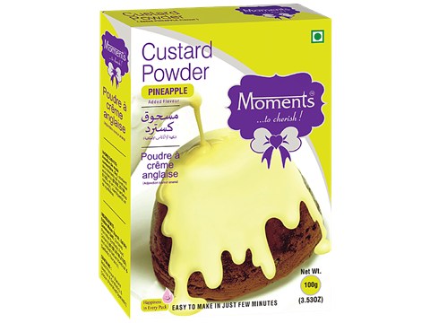 Moments Custard Powder - Pineapple, 100 g