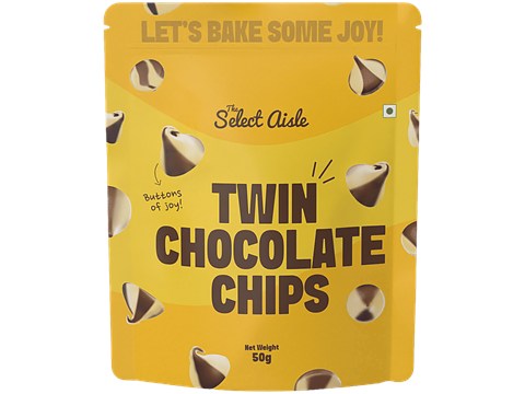 The Select Aisle Twin Chocolate Chips, 50 g