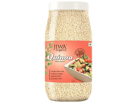 Jiwa Organic Quinoa - Natural & Gluten Free, 1 kg