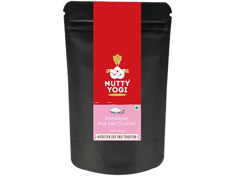 Nutty Yogi Himalayan Pink Salt Crushed, 200 g