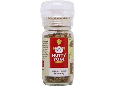Nutty Yogi Organic Seasoning - Italian, 45 g
