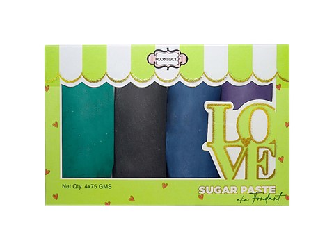 Confect Sugar Paste - Fondant Love, For Baking, 300 g