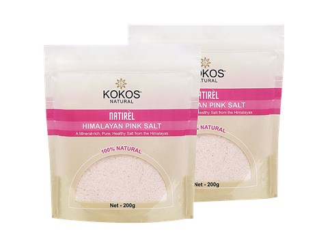 Kokos Natural Natirel Himalayan Pink Salt, 200 g