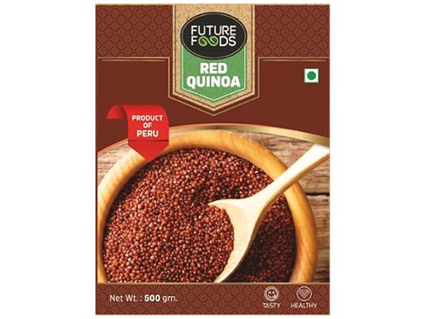 Future Foods Red Quinoa - Rich In Fibre & Nutrients, Gluten Free, 500 g