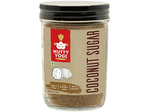 Nutty Yogi Coconut Sugar, 125 g