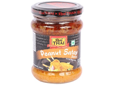 REAL THAI Peanut Satay Sauce, 170 ml