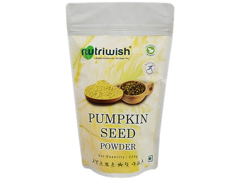Nutriwish Pumpkin Seed Powder - Rich In Protein, Vitamins & Fibre, 250 g