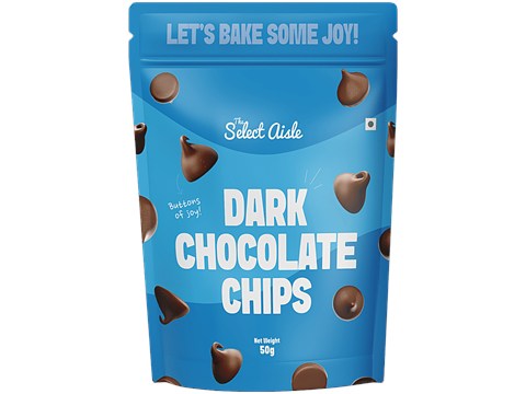 The Select Aisle Dark Chocolate Chips, 50 g