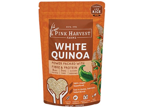 Pink Harvest Farms White Quinoa, 500 g