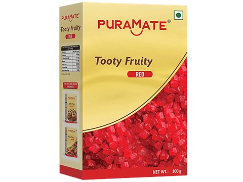Puramate Tooty Fruity Red, 100 g