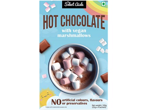 The Select Aisle Hot Chocolate Mix With Vegan Marshmallows, 100 g