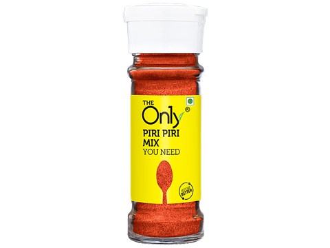 On1y Piri Piri Seasoning - Spicy & Tangy Mix For French Fries & Snacks, 52 g