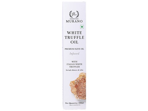 Murano White Truffle Oil - Olive Oil Infused With Italian White Truffle, 250 ml