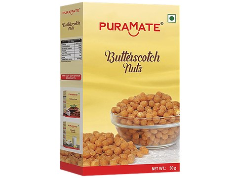 Puramate Butterscotch Nuts, 50 g