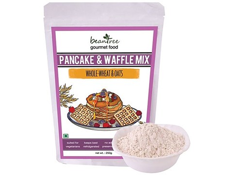 Beantree Pancake Mix - Whole Wheat And Oats, 250 g