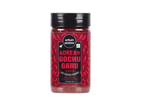 Urban Platter Korean Gochu Garu Hot Pepper Powder - Natural, 80 g