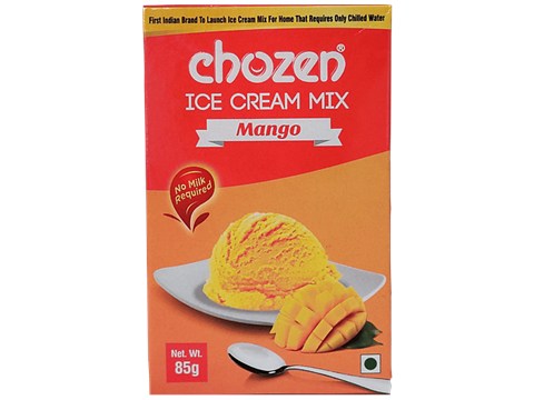CHOZEN Ice Cream Mix - Mango, Whipping Powder, For Instant Dessert At Home, 85 g