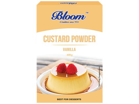 Bloom Custard Powder - Vanilla, 400 g