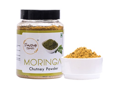 Flavour Drum Moringa Chutney Powder - Adds Flavour, 200 g