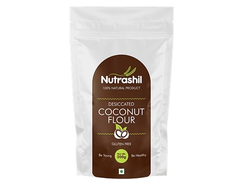 Nutrashil Desiccated Coconut Flour, 200 g