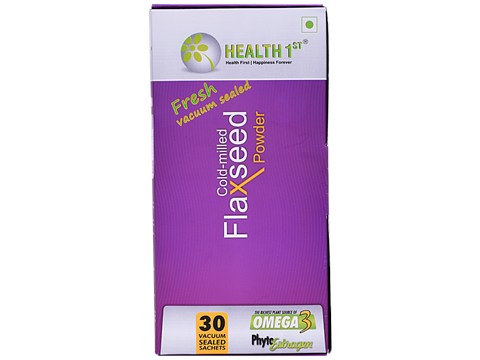 Health 1st Flaxseed Powder - Cold Milled, 450 g