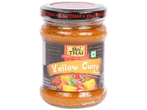 REAL THAI Yellow Curry Paste, 227 g