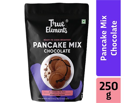 True Elements Chocolate Pancake Mix, 250 g