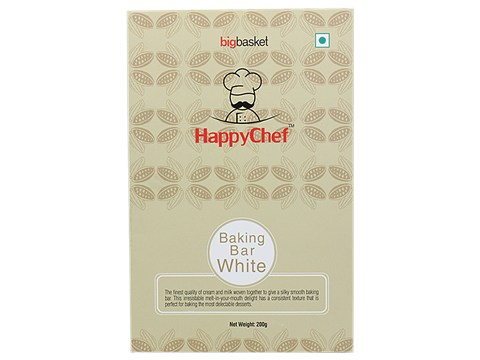 HappyChef White Baking Bar, 200 g
