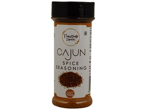 Flavour Drum Cajun Spice Seasoning - Organic, Tangy Flavour, 100 g