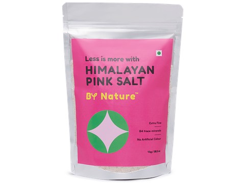 By Nature Himalayan Pink Salt, 1 kg