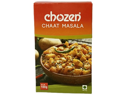 CHOZEN Chaat Masala - Spicy & Tangy Seasoning/ Sprinkler, For Salads, Beverages, 100 g