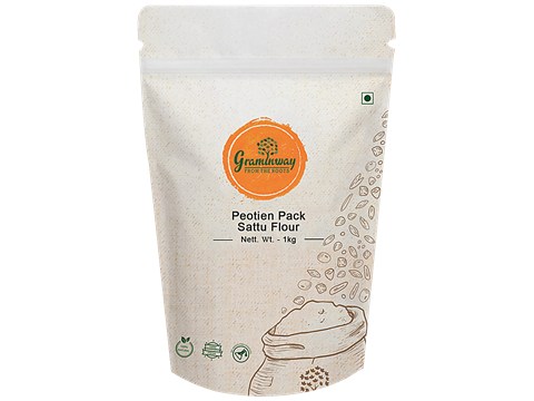 Graminway From The Roots - Peotien Pack Sattu Flour, 1 kg