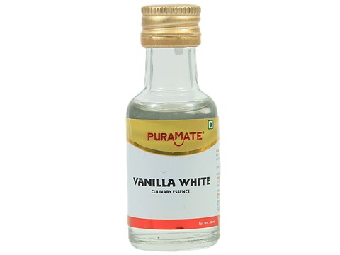 Puramate Culinary Essence - Vanilla White, 30 ml
