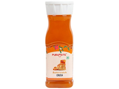 Puramate Butterscotch Crush For Perfect Drink - Vegetarian, 250 ml