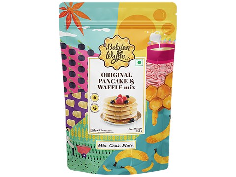 The Belgian Waffle Co Original Pancake & Waffle Mix, 250 g
