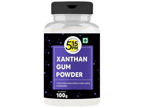 5:15PM Xanthan Gum Powder - Thickening Binding Agent, For Gluten Free Baking, Cooking, Non-GMO, 100 g
