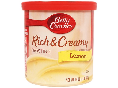 Betty Crocker Rich & Creamy Frosting - Lemon, Imported, 453 g