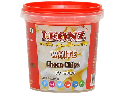 Leonz White Chocochips, 100 g